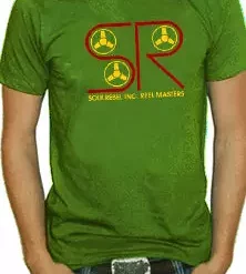 Bewild Soul Rebel Reel Machine T-Shirt (Olive)