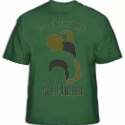 Bewild Soul Rebel The People's Army Men's T-Shirt (Olive Green)