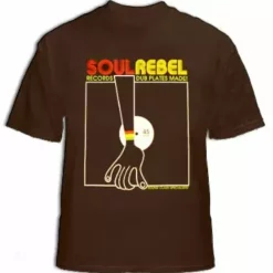 Bewild Soul Rebel Turntable T-Shirt (Brown)