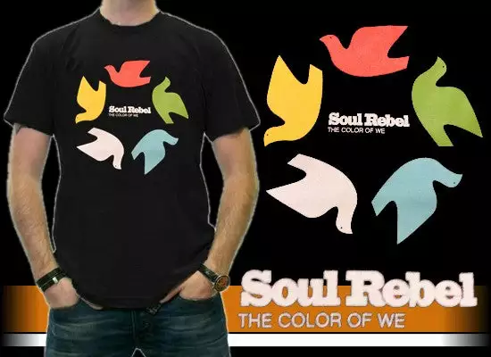 Bewild Soul Rebel Dove Wheel T-Shirt (Black, XL) 10 Bewild Soul Rebel Dove Wheel T-Shirt (Black, XL)