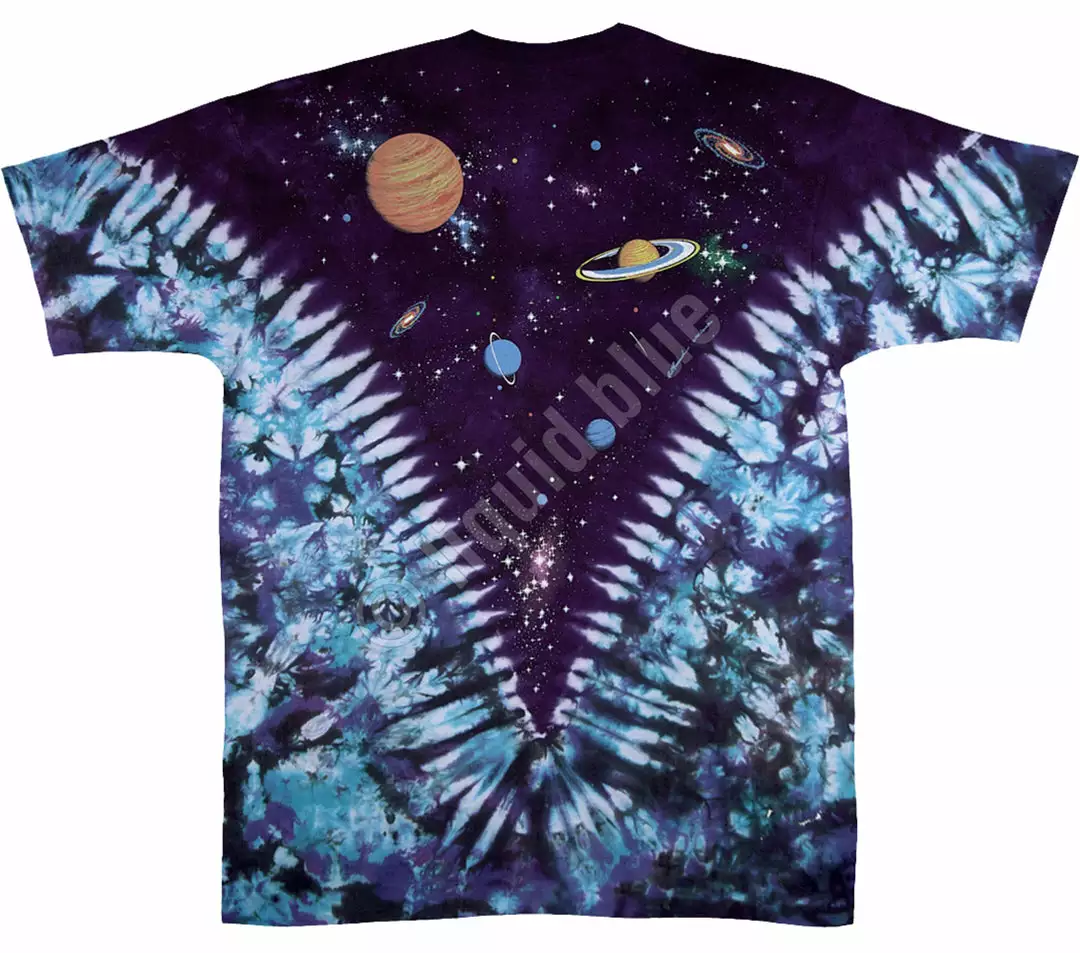 Bewild Space Top Tie Dye T-Shirt Liquid Blue 5 Bewild Space Top Tie Dye T-Shirt Liquid Blue