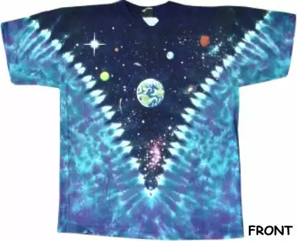 Bewild Space Top Tie Dye T-Shirt Liquid Blue 6 Bewild Space Top Tie Dye T-Shirt Liquid Blue
