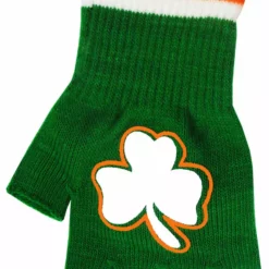Bewild St. Patrick's Day Fingerless Shamrock Gloves (Pair) Accessories 13 Bewild St. Patrick's Day Fingerless Shamrock Gloves (Pair) Accessories