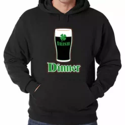 Bewild St. Patrick's Day Irish Dinner Adult Hoodie