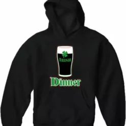 Bewild St. Patrick's Day Irish Dinner Adult Hoodie