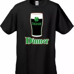 Bewild St. Patrick's Day Irish Dinner Men's T-Shirt Men's T-Shirts