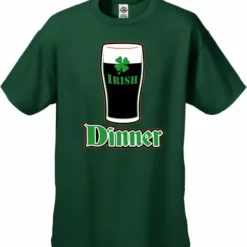 Bewild St. Patrick's Day Irish Dinner Men's T-Shirt Men's T-Shirts
