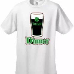 Bewild St. Patrick's Day Irish Dinner Men's T-Shirt Men's T-Shirts