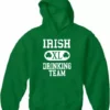 Bewild Unisex Sweatshirts & Long Sleeve St. Patrick's Day Irish Drinking Team Adult Hoodie