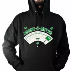 Bewild St.Patrick's Day - Irish Drunk -o- Meter Hoodie