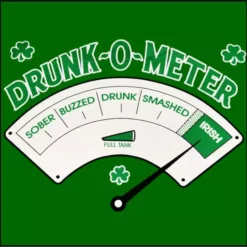 Bewild St.Patrick's Day - Irish Drunk -o- Meter Hoodie