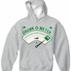 Bewild St.Patrick's Day - Irish Drunk -o- Meter Hoodie