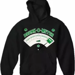 Bewild St.Patrick's Day - Irish Drunk -o- Meter Hoodie