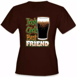 Bewild St. Patrick's Day Irish Girl's Best Friend Girl's T-Shirt Women's T-Shirts