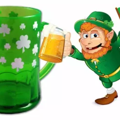 Bewild St. Patrick's Day Irish Green Beer Mug