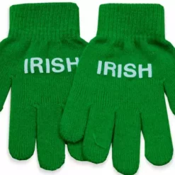 Bewild Accessories St.Patrick's Day Irish Green Pair Of Gloves