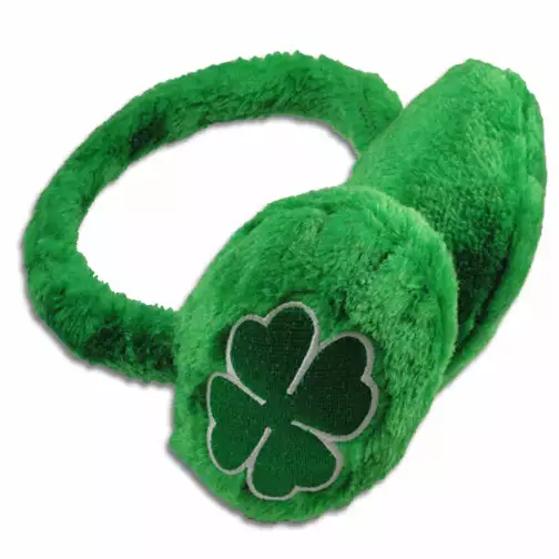 Bewild St. Patrick's Day Irish Shamrock Furry Earmuffs Accessories 7 Bewild St. Patrick's Day Irish Shamrock Furry Earmuffs Accessories