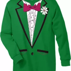 Bewild St. Patrick's Day Long Sleeve Tuxedo T-Shirt