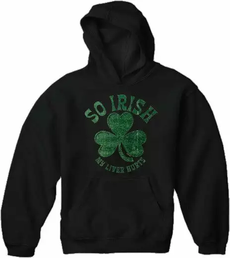 Bewild St. Patrick's Day "So Irish My Liver Hurts" Hoodie 4 Bewild St. Patrick's Day "So Irish My Liver Hurts" Hoodie