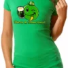 Bewild St. Patrick's Day Tees - Have A Nice Day Irish Smiley Girls T-Shirt Women's T-Shirts