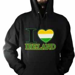 Bewild St. Patrick's Tees - I Love Ireland Hoodie 11 Bewild St. Patrick's Tees - I Love Ireland Hoodie