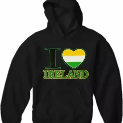 Bewild St. Patrick's Tees - I Love Ireland Hoodie