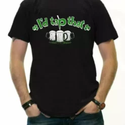 Bewild St. Patricks Day Tees - I'd Tap That Shamrock T-Shirt