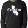 Bewild Star City Of Compton, California Adult Crewneck