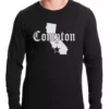 Bewild Star City Of Compton, California Thermal Shirt Hip-Hop Inspired Clothing