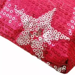 Bewild Star Studded Sequin Cigarette Purse With Lighter Holder