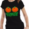 Bewild Halloween Costume T-shirts - Stop Staring At My Pumpkins Girls T-shirt Halloween Prints