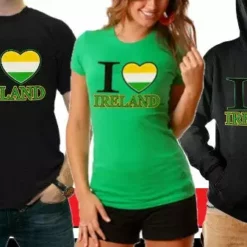 Bewild St. Patrick's Tees - I Love Ireland T-Shirt
