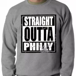 Bewild Straight Outta Philly Adult Crewneck