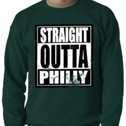 Bewild Straight Outta Philly Adult Crewneck
