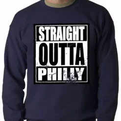 Bewild Straight Outta Philly Adult Crewneck