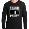 Bewild Hip-Hop Inspired Clothing Straight Outta Philly Thermal Shirt