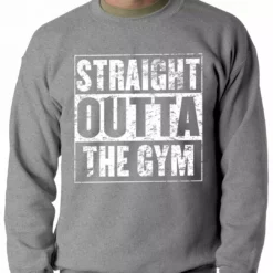Bewild Hip-Hop Inspired Clothing Straight Outta The Gym Adult Crewneck 11 Bewild Hip-Hop Inspired Clothing Straight Outta The Gym Adult Crewneck
