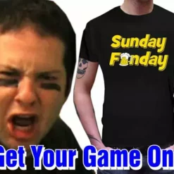 Bewild Cool Funny & Offensive Beer Drinking Tees - Sunday Funday T-Shirt