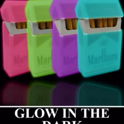 Bewild Cigarette Cases Super Glow In The Dark Cigarette Case ( Regular Size & 100's )