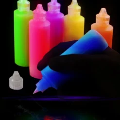 Bewild Glow & Black Light Paint Next Generation SUPER Glow In The Dark (And Blacklight) Paint - 6 Pack