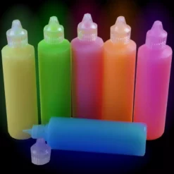 Bewild Glow & Black Light Paint Next Generation SUPER Glow In The Dark (And Blacklight) Paint - 6 Pack