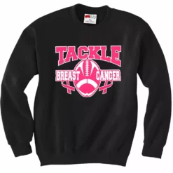 Bewild Positive Reinforcement Tackle Breast Cancer Adult Crewneck
