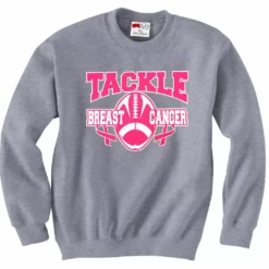 Bewild Positive Reinforcement Tackle Breast Cancer Adult Crewneck