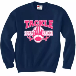 Bewild Positive Reinforcement Tackle Breast Cancer Adult Crewneck