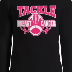 Bewild Tackle Breast Cancer Thermal Long Sleeve Shirt Say It Loud