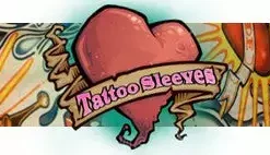 Bewild Illusion Tattoos Tattoo Sleeves - Two Faced Sun Temporary Tattoo Sleeves (Pair)