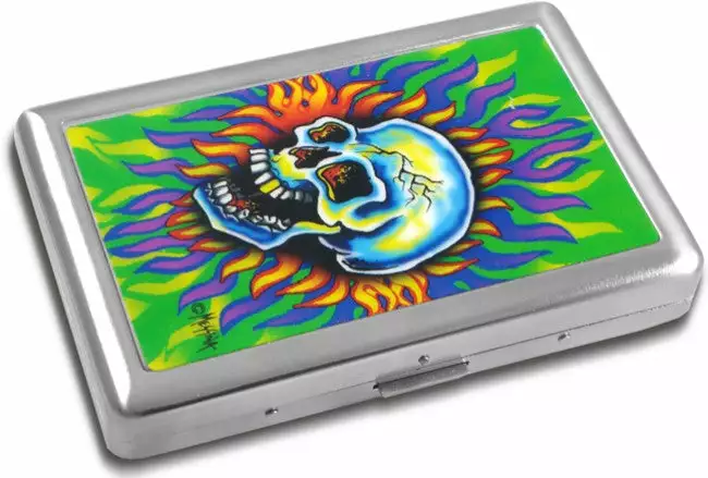 Bewild Cigarette Cases Tattoo Art Cigarette Case (For Regular Size & 100's) 9 Bewild Cigarette Cases Tattoo Art Cigarette Case (For Regular Size & 100's)