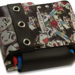 Bewild Tattoo Art Cigarette Pouch With Lighter Holder (For Regulars & 100's) Cigarette Cases