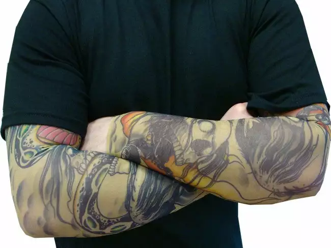 Bewild Biker Tattoo Sleeves (Pair) Illusion Tattoos 3 Bewild Biker Tattoo Sleeves (Pair) Illusion Tattoos