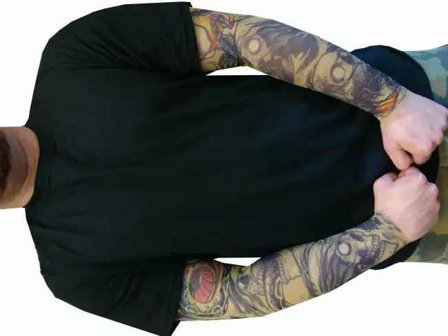 Bewild Biker Tattoo Sleeves (Pair) Illusion Tattoos 4 Bewild Biker Tattoo Sleeves (Pair) Illusion Tattoos